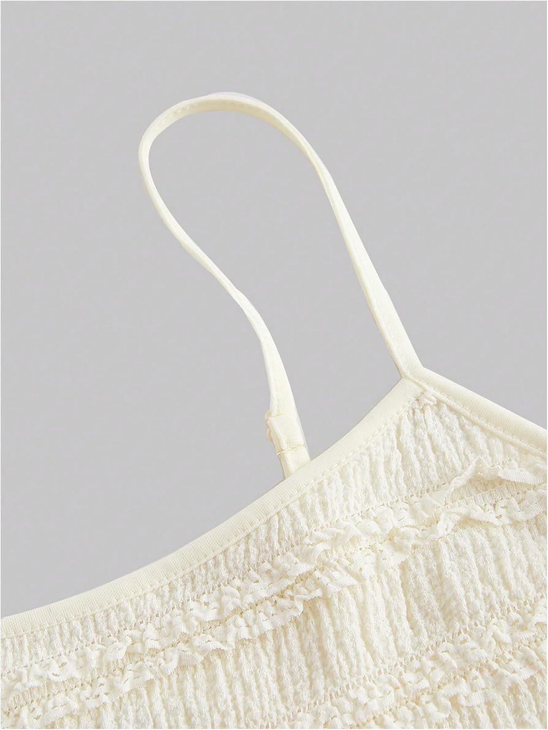 Milumia Women's Ruffle Maxi Skirt Set Spaghetti Strap Cami Top and Skirt Matching Sets 2 Piece Outfit - Image 5