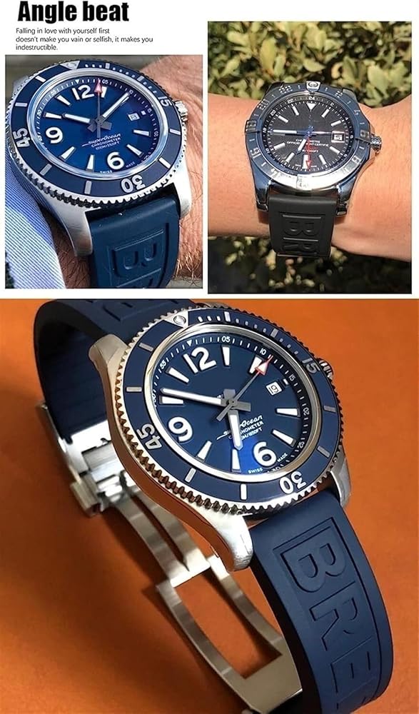Amazon.com: honyeer For Breitling navitimer avenger silicone