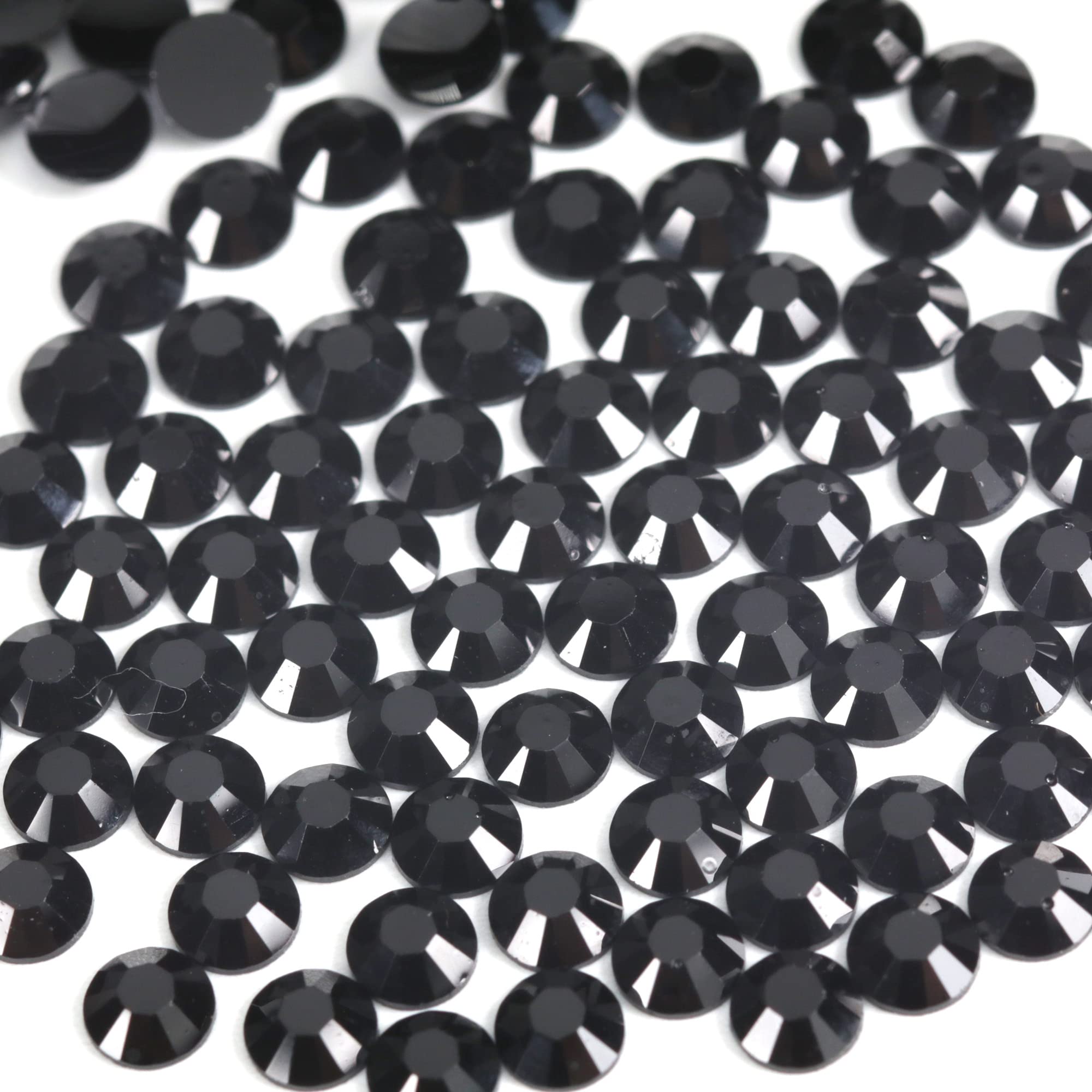250pcs 6mm Flat Back Non-Stick Rhinestone Crystal Diamantes Nail Art & Craft Scrapbooking Embellishments 90 Available Colours (6mm, AB Clear #A13) — view 29