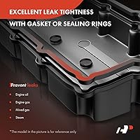 Vista 2 de A-Premium Tapa de válvulas del motor, con junta de tapa de válvulas, compatible con Hyundai Elantra 04-06, Tiburon 04-08, Tucson 05-09, Kia Spectra