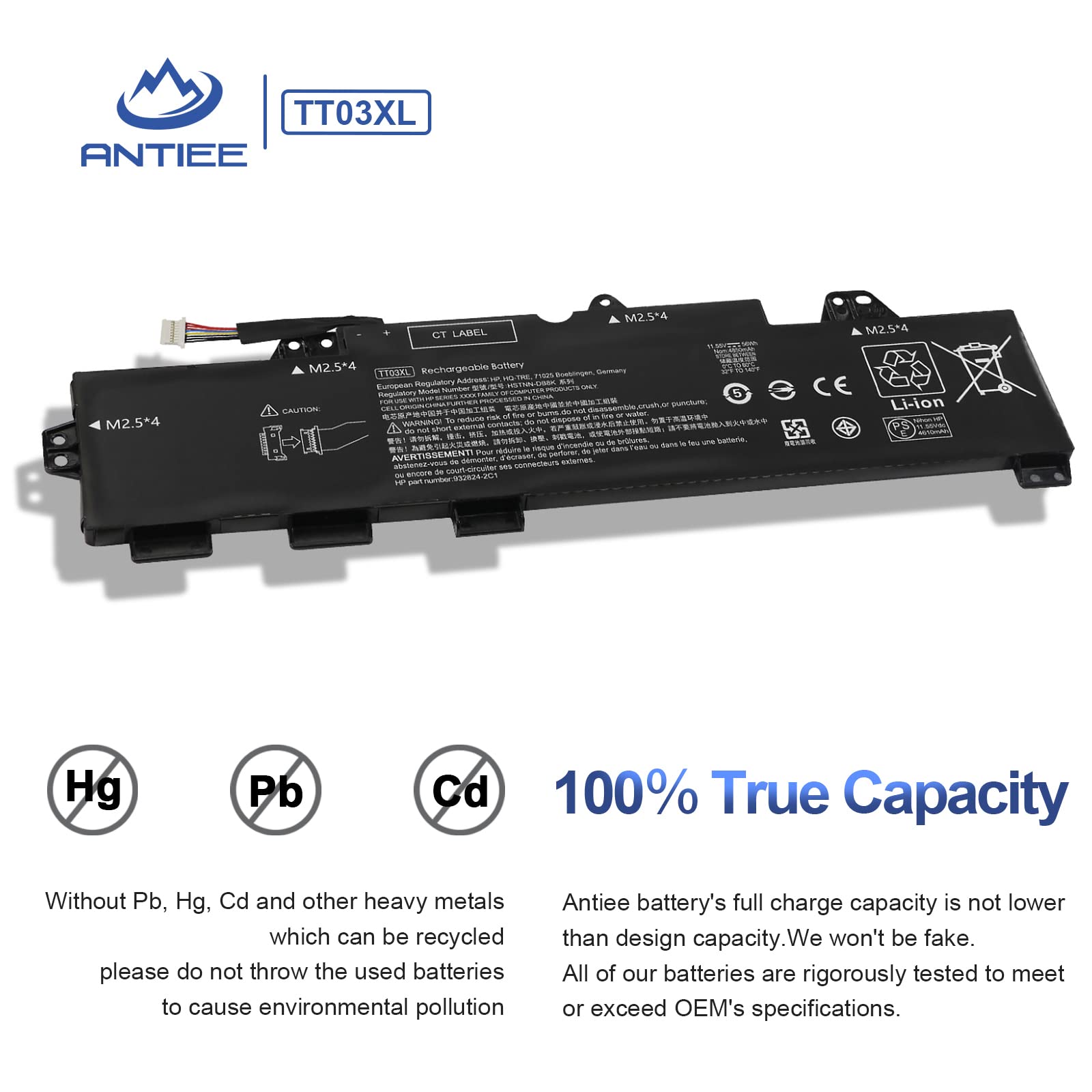 HP TT03XL Original Genuine High Quality Laptop Battery ( 6 months Warranty)