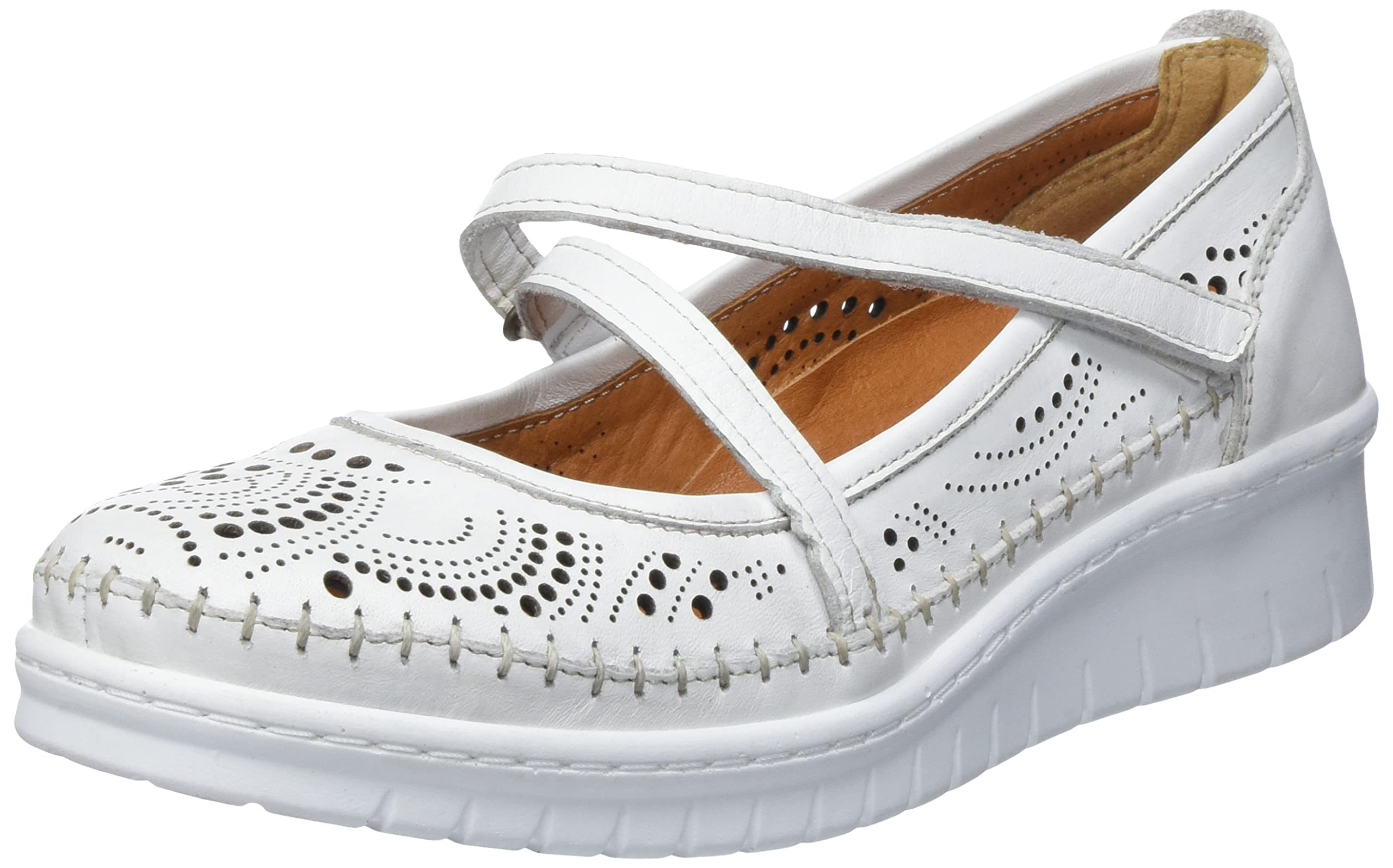 Comfortabel 940133-03, Loafer, Weiß,