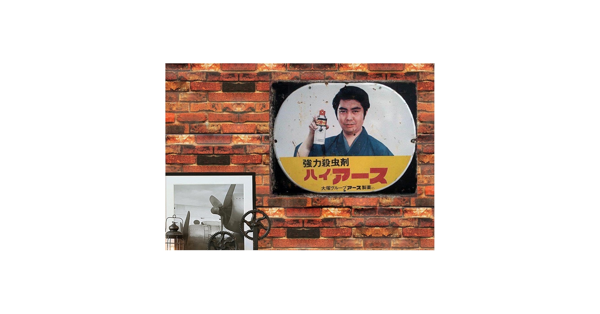 Amazon.co.jp: 2枚セット【昭和レトロ百貨店】ハイアース レトロ 琺瑯