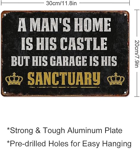 Miniatura 2 de Duct Tape It Can't Fix Stupid But It Can Muffle The Sound Retro Aluminum Metal Signs Wall Decoration 8X12 Inches for Kitchen Bar Room Bedroom