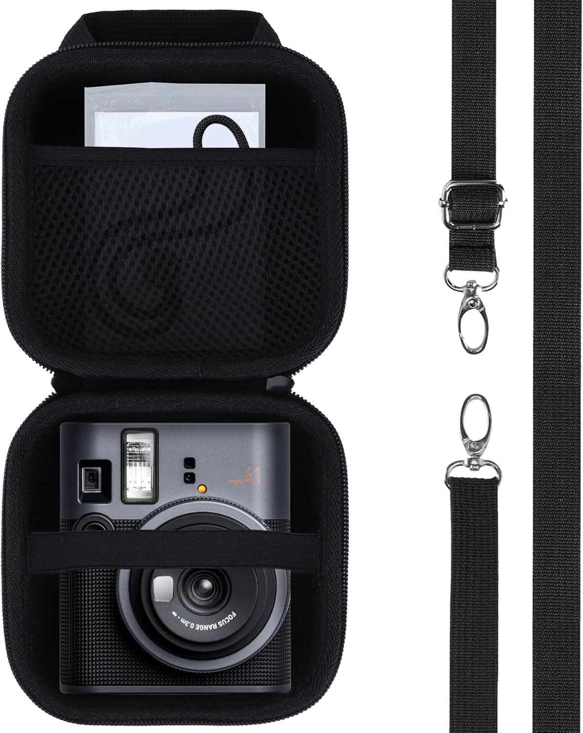 Lebakort Storage Case Compatible with Fujifilm Instax Mini 41/40 Instant Film Camera