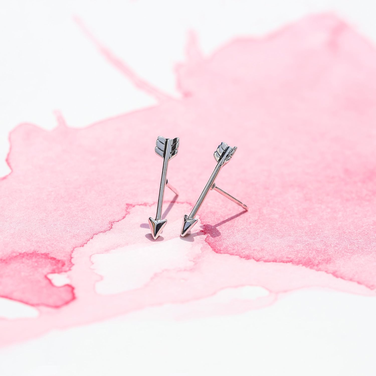 Boma Jewelry Sterling Silver Arrow Stud Earrings