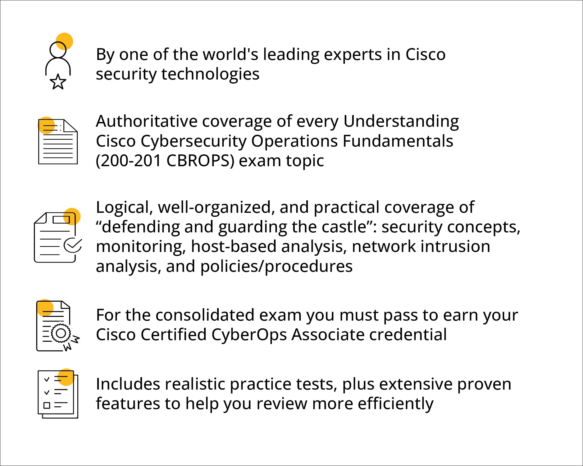 Pearson Cisco CyberOps Associate CBROPS 200-201 Official Cert Guide, 1/e 1