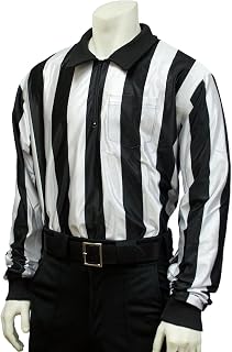 Smitty Football Officials 2 inch Stripe Hybrid Cold Weather Shirt