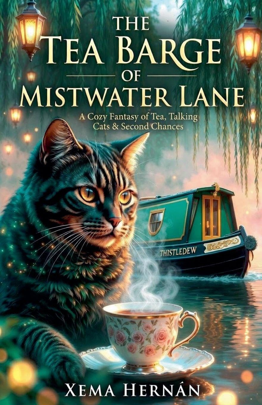 The Tea Barge of Mistwater Lane: A Cozy Fantasy of Tea, Talking Cats & Second Chances: 1 (The Mistwater Tea Barge)