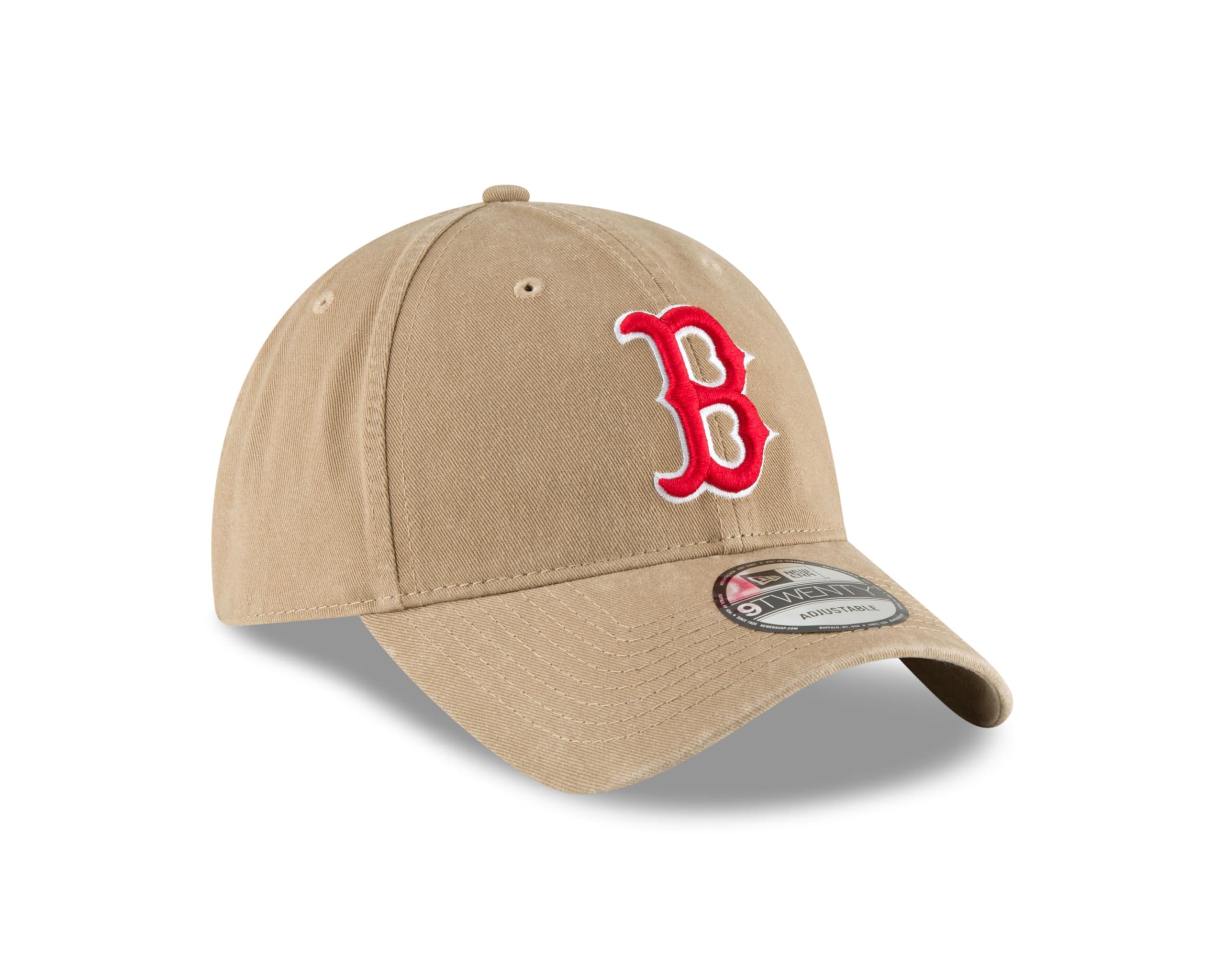 New Era Boston Red Sox MLB Core Classic Marrone 9Twenty Berretto Regolabile