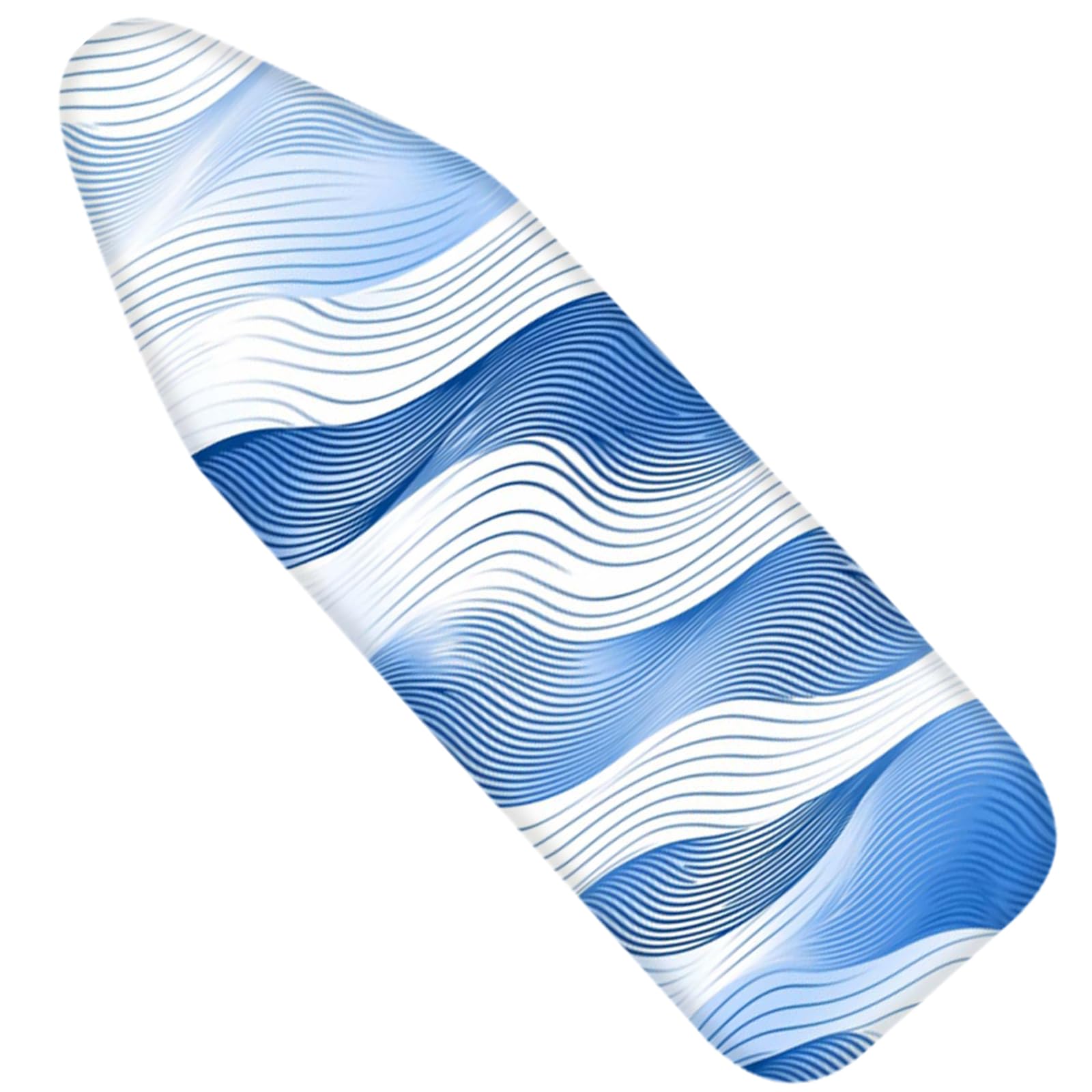 Nuxovilar Flowing Wave Lines Ironing Board Cover 15x54 Polyester