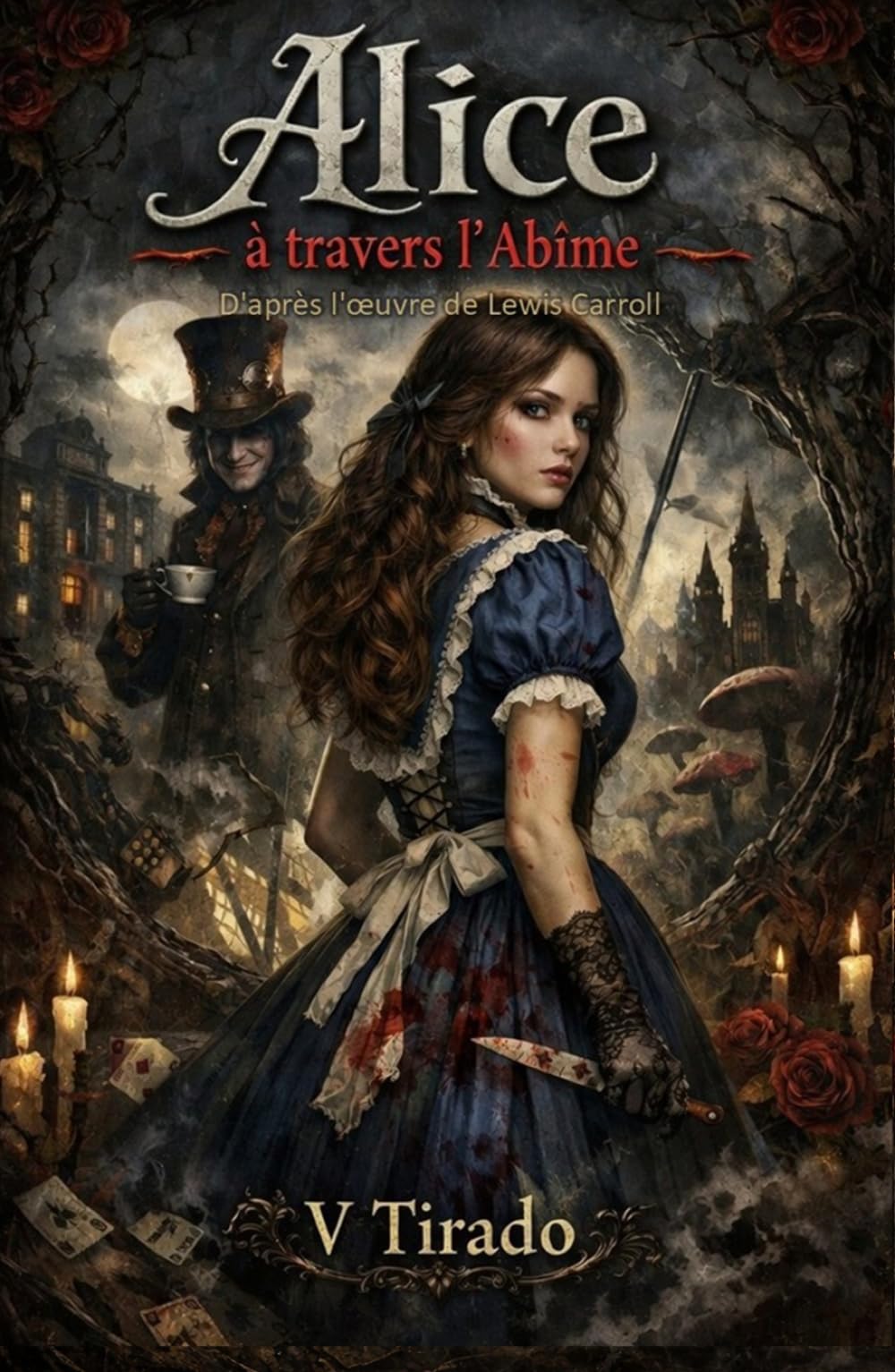 Alice à travers l’Abîme: Un Retelling Gothique de Romance, Obsession, Folie et Ombres