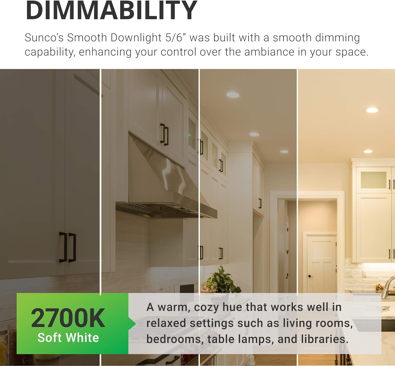 Blасk Frіdау - 40% оƒƒ Sunco Lighting 16 Pack 5/6 Inch LED Can Lights Retrofit Recessed Lighting, Smooth Trim, Dimmable, 2700K Soft White, 13W=75W, 965 LM, Damp Rated, Replacement Conversion Kit – UL Energy Star Listed Bеѕt Dеаl 🛒 Sunco Lighting 16 Pack 5/6 Inch LED Can Lights Retrofit Recessed Lighting, Smooth Trim, Dimmable, 2700K Soft White, 13W=75W, 965 LM, Damp Rated, Replacement Conversion Kit – UL Energy Star Listed