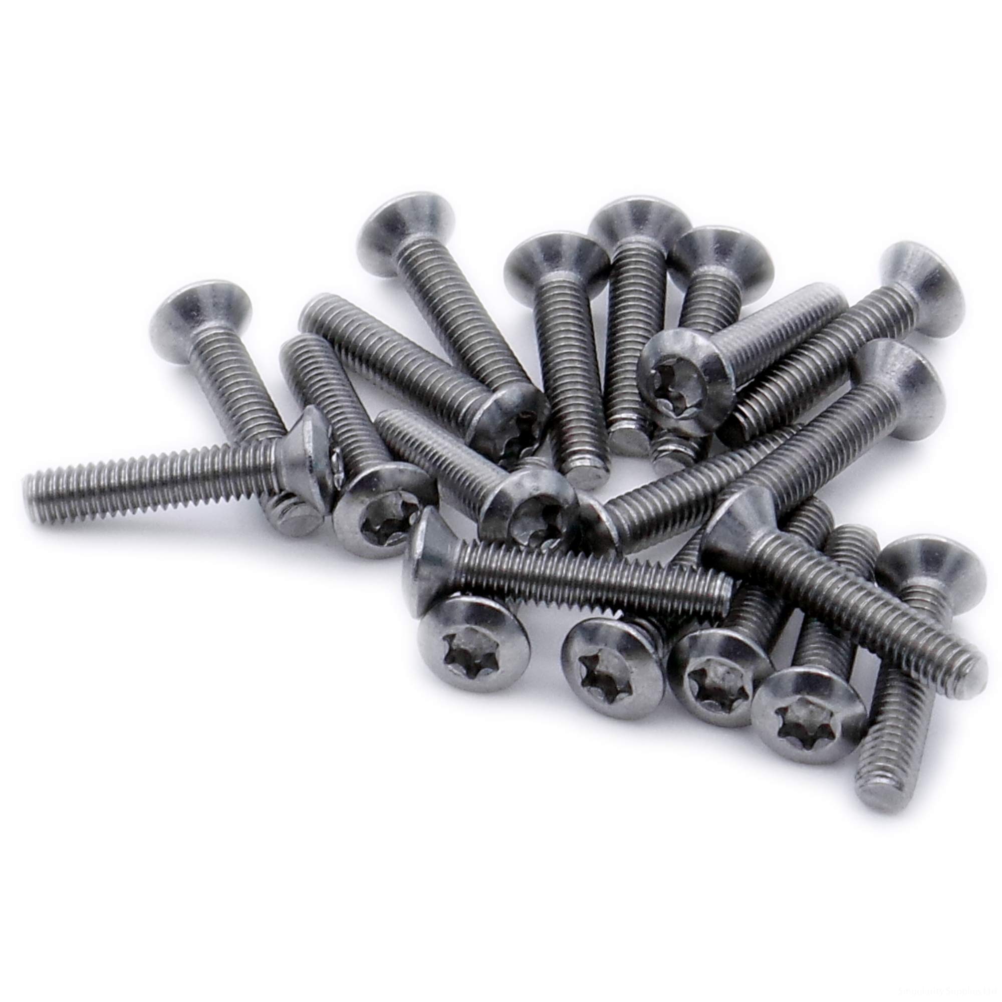 Singularity Supplies M4 (4Mm X 18Mm) Tx Socket Raised Countersunk Machine Screw (Bolt) - Stainless Steel (A2) (Pack Of 20)