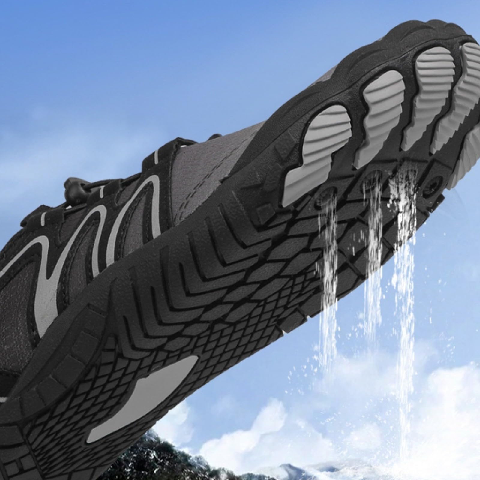 Zapatos de agua Zapatos Acuáticos para Mujeres y Hombres de Playa Descalzo Deportes al aire libre de verano para senderismo, Natación, Playa, río, Piscina, Lago, Barefoot Shoes