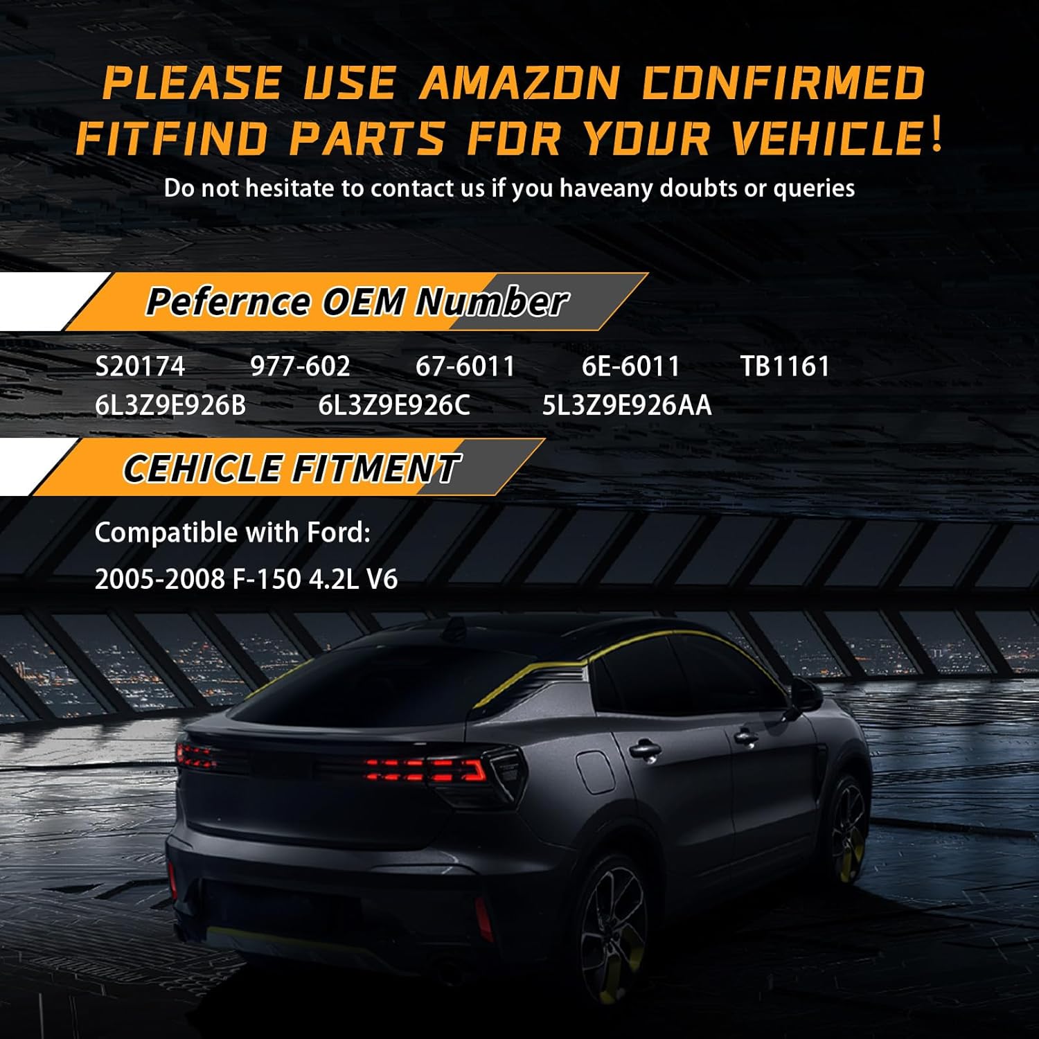 Electronic Throttle Body Assembly Fit for Ford F-150 2005-2008 4.2L V6, Replace Part # S20174 TB1161