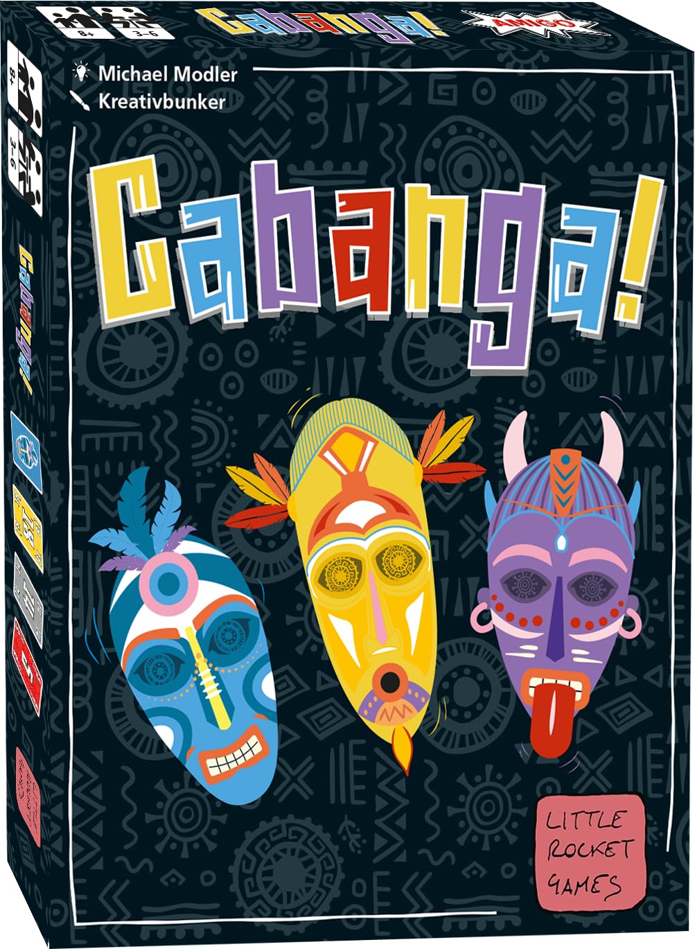 CABANGA! Card game in Italian Little Rocket Games