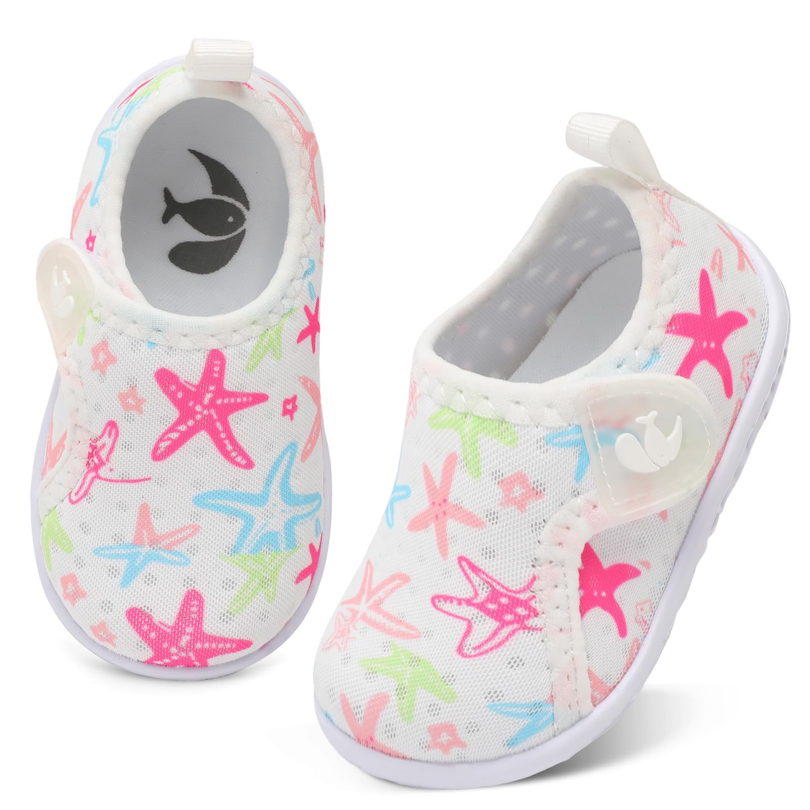 FEETCITY Boys Girls Water Shoes Kids Aqua Socks Quick Dry Barefoot for Beach Swimming Pool