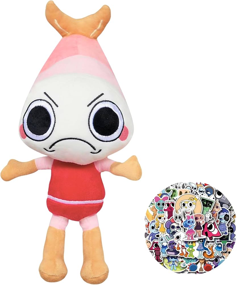 Amazon.co.jp: Lemoneon Dandy's World ぬいぐるみ 13.8インチ