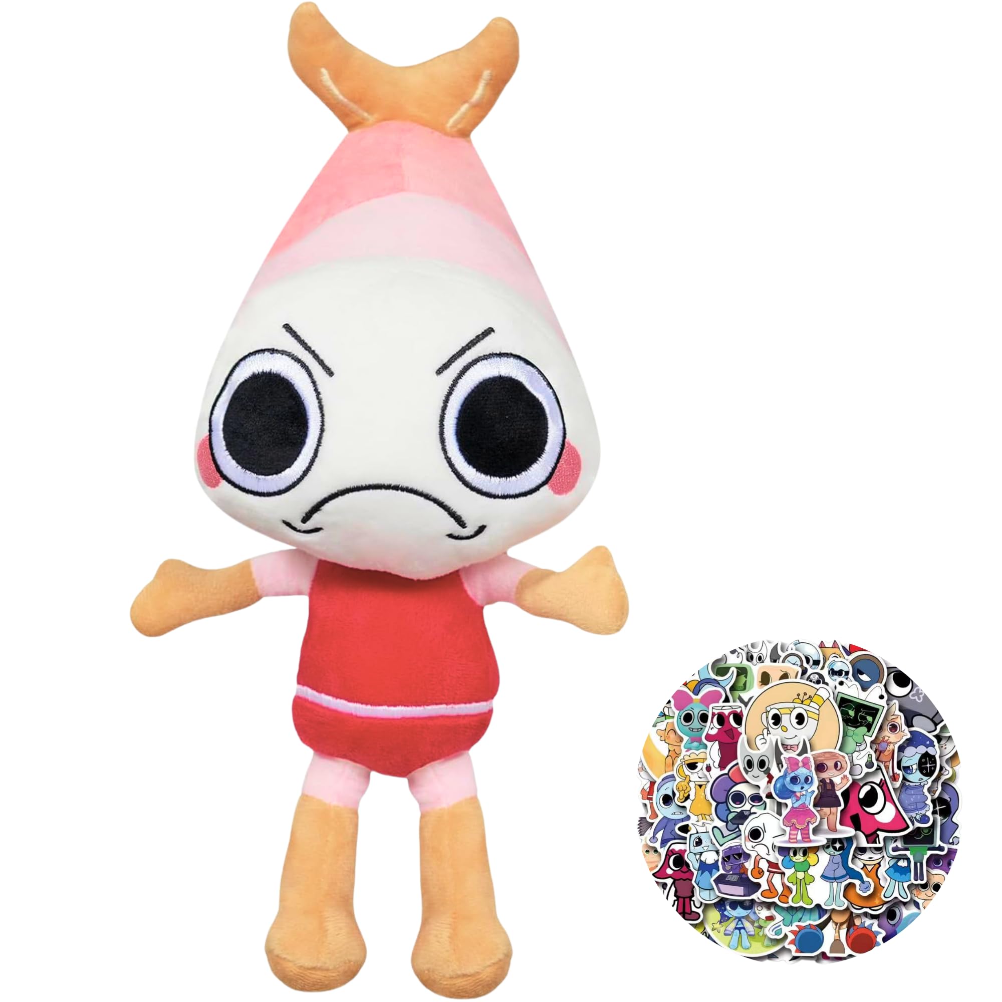 Amazon.co.jp: Lemoneon Dandy's World ぬいぐるみ 13.8インチ