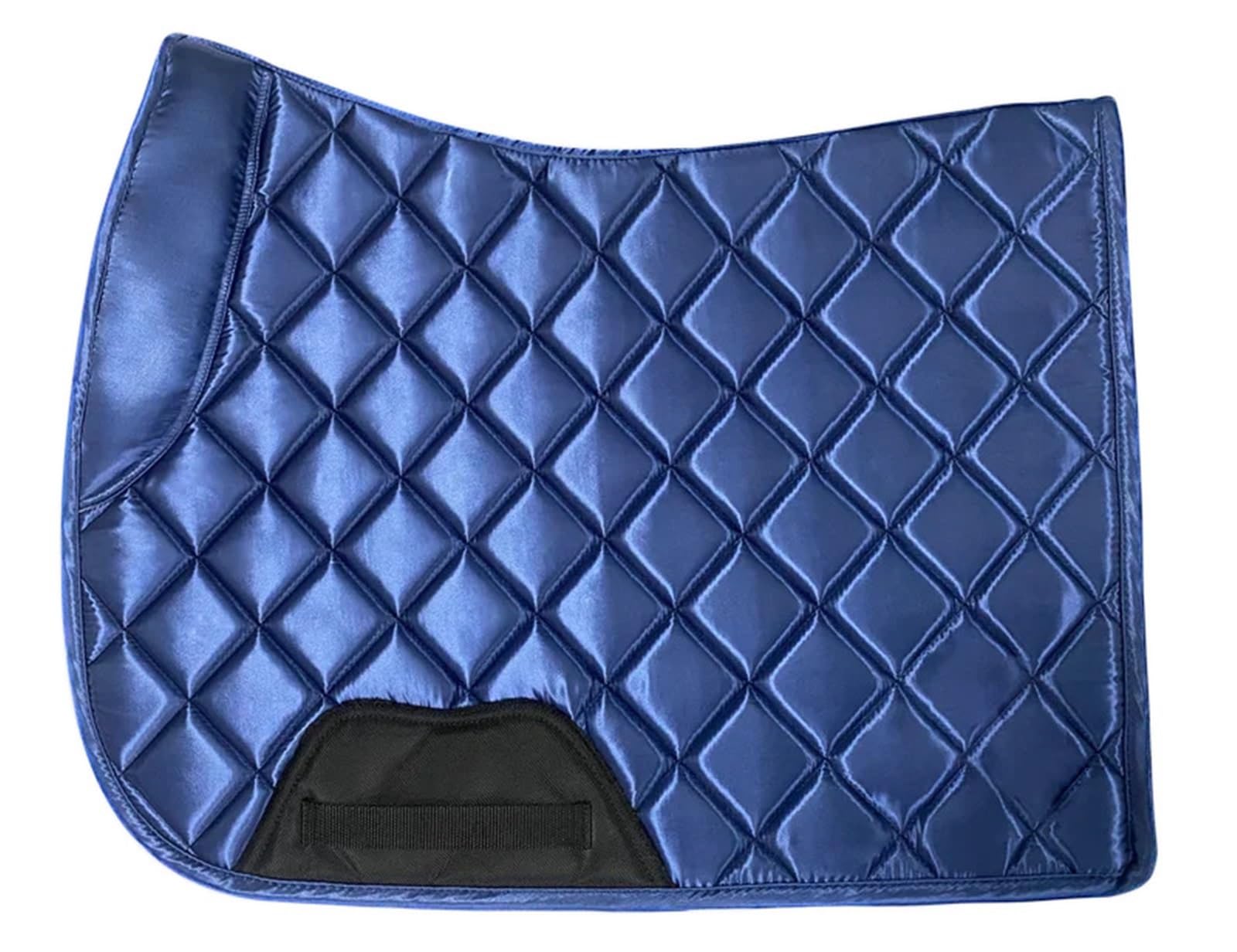 Mantilla para Caballo Almohadillas de satén for Silla de Montar, Equipo Ecuestre, Doma, Caballo de Salto, Almohadilla for Silla de Montar, Equipo de equitación Ecuestre