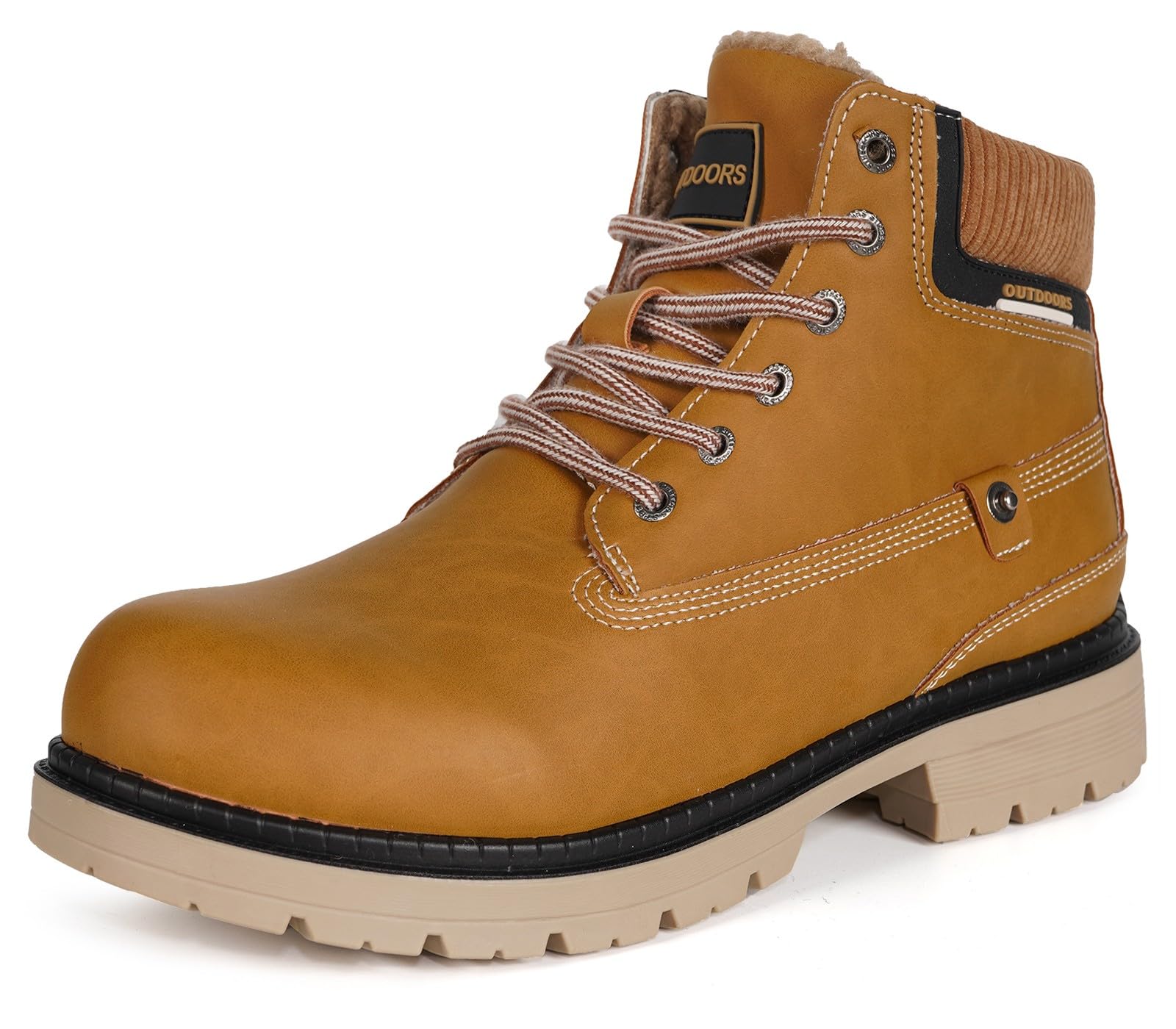 Gaatpot Stivali Uomo Donna Scarpe da Inverno Caldi Stivali da Neve Impermeabili,Gr.36-47