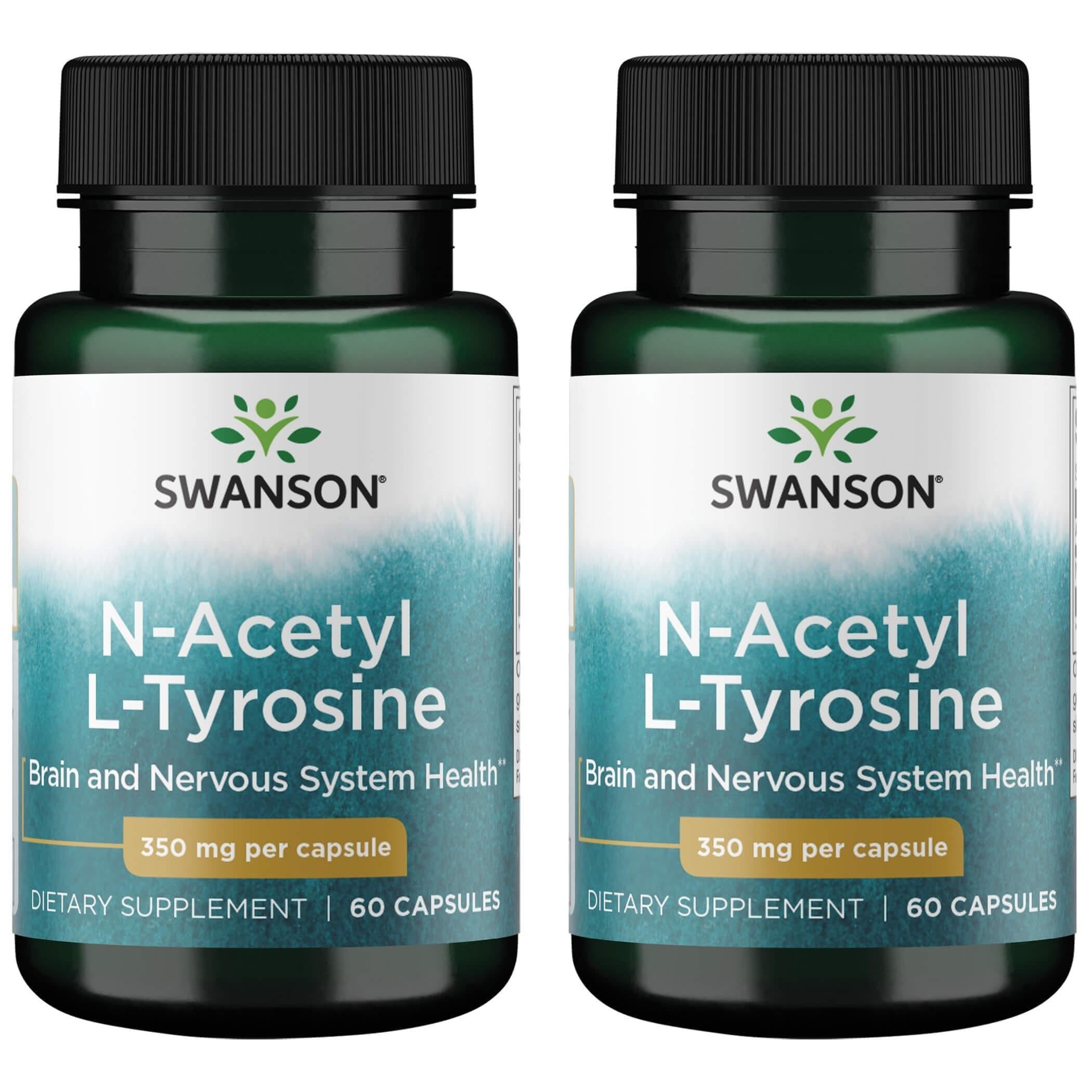 Amazon.com: Swanson N-Acetyl L-Tyrosine - Amino Acid Supplement Supporting  Overall Brain Health & Central Nervous System Function - Promotes Mood &  Cognitive Health