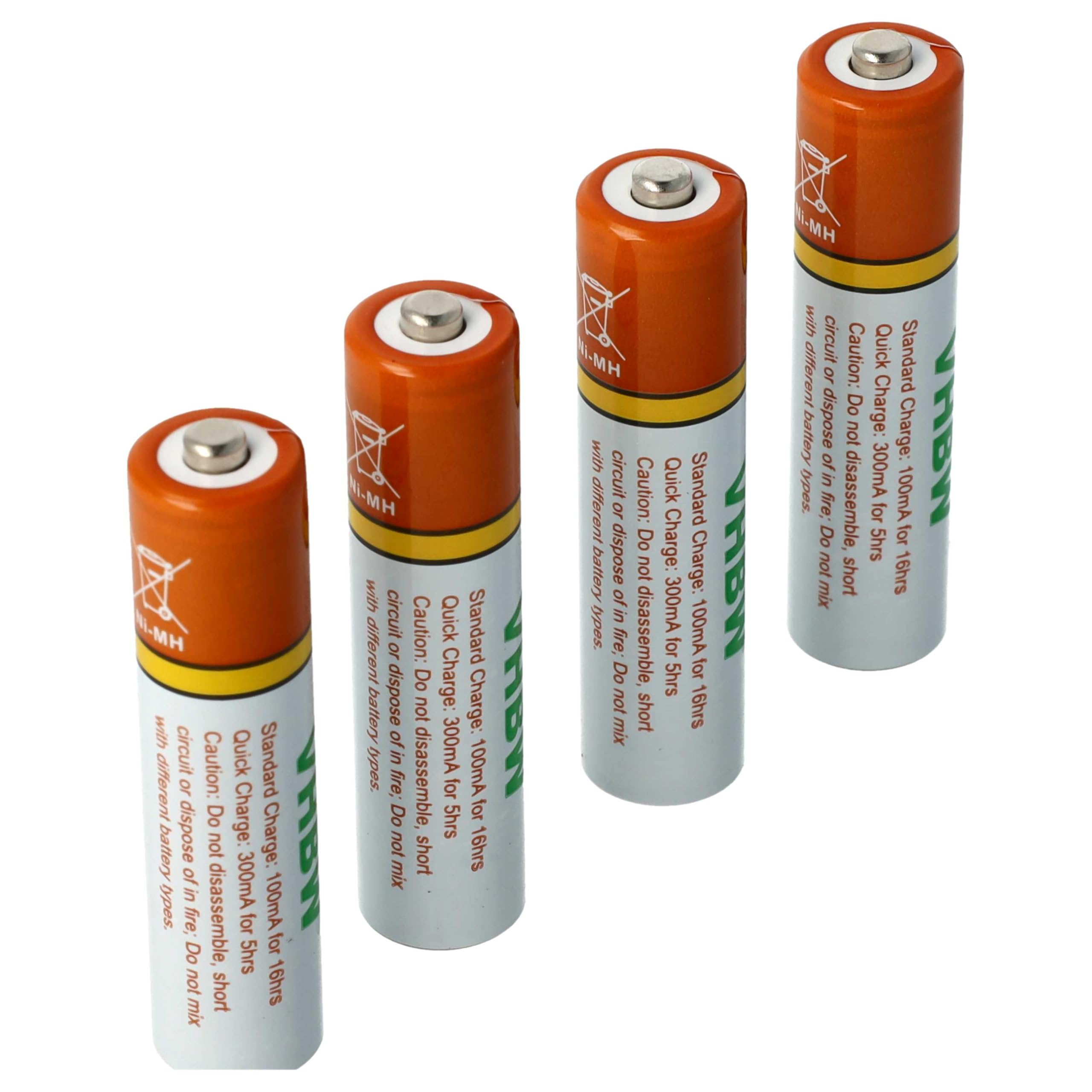 vhbw 20x Batterie AAA Micro Compatible avec Samsung Gigaset CX610 ISDN