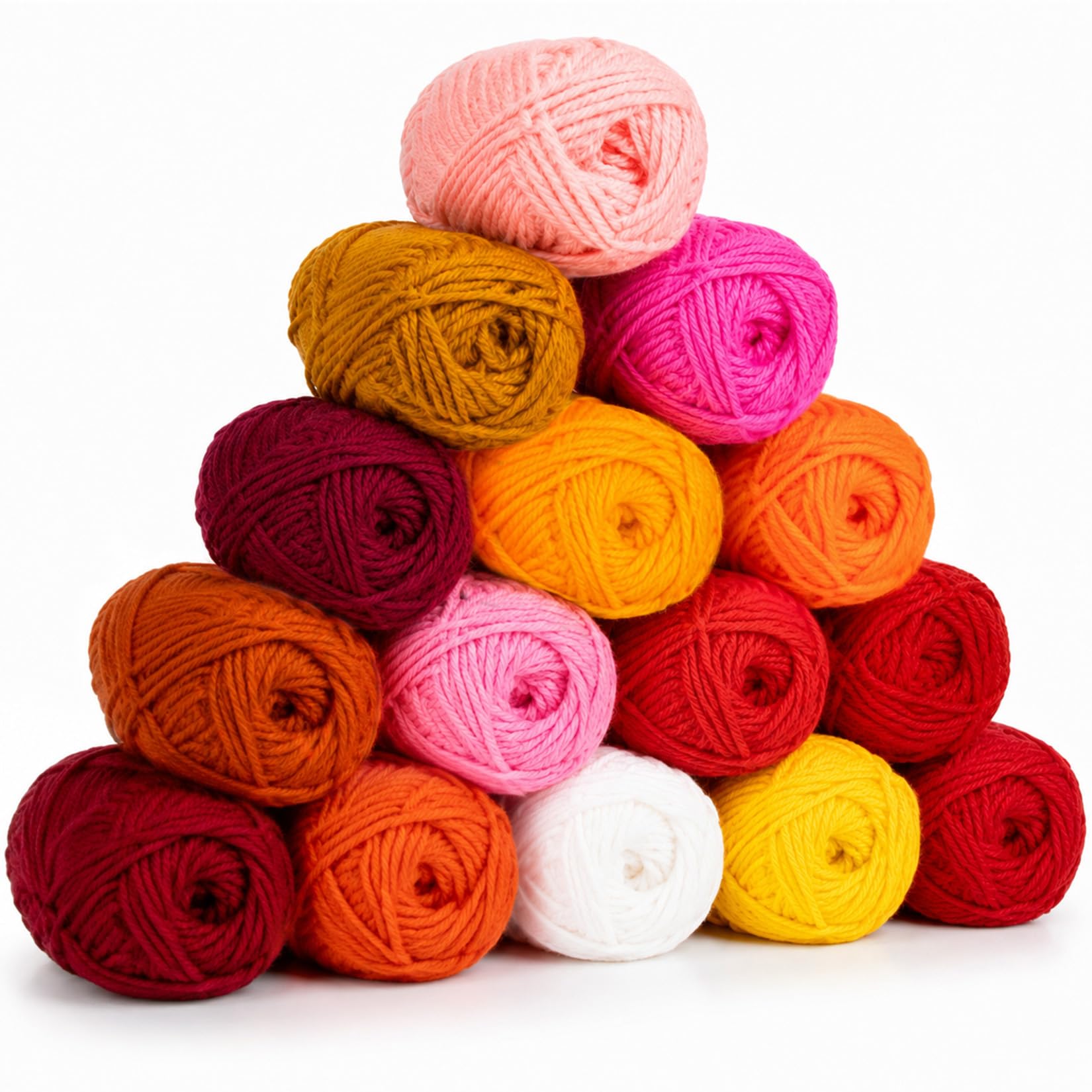 15 hilos de colores brillantes