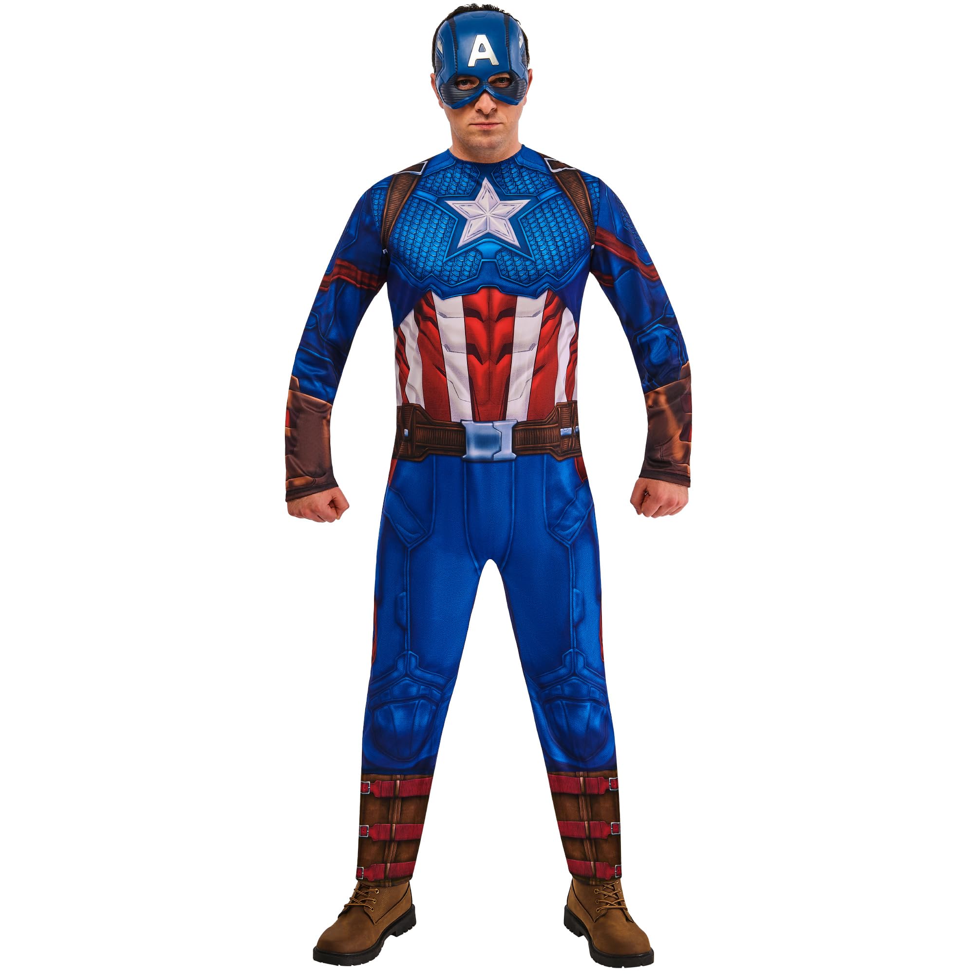 Rubies Official Captain America Classic Adult Size Large