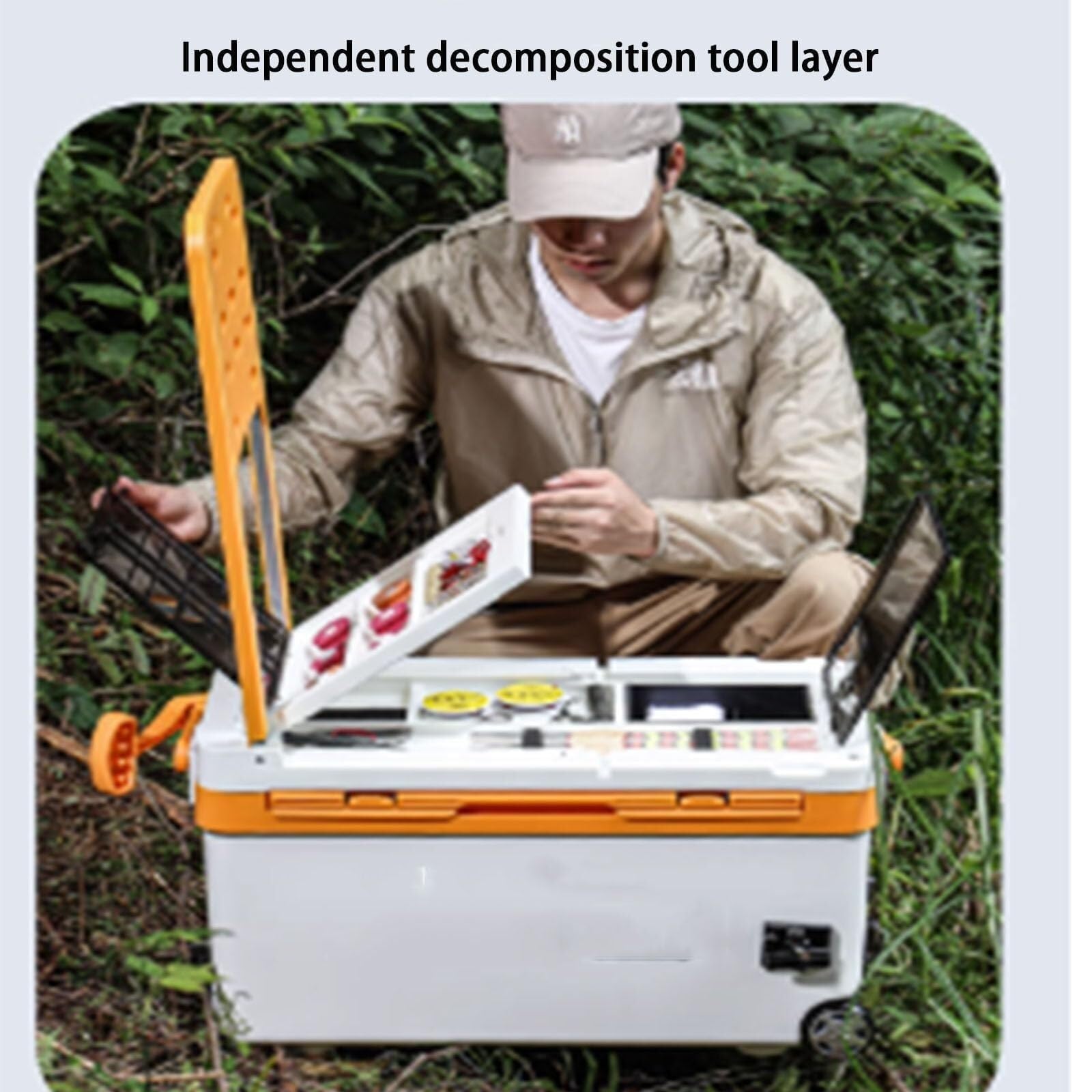 Panchetto Da Pesca In Alluminio Con 3 Vani SELE | Mare E Cielo - Foto 11