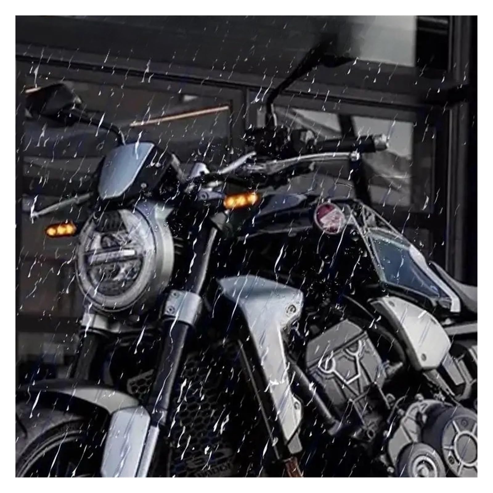 Indicador señal Giro Intermitentes LED Universales para Motocicleta, 12V, 8mm, Luces para para, Luz De Señal para