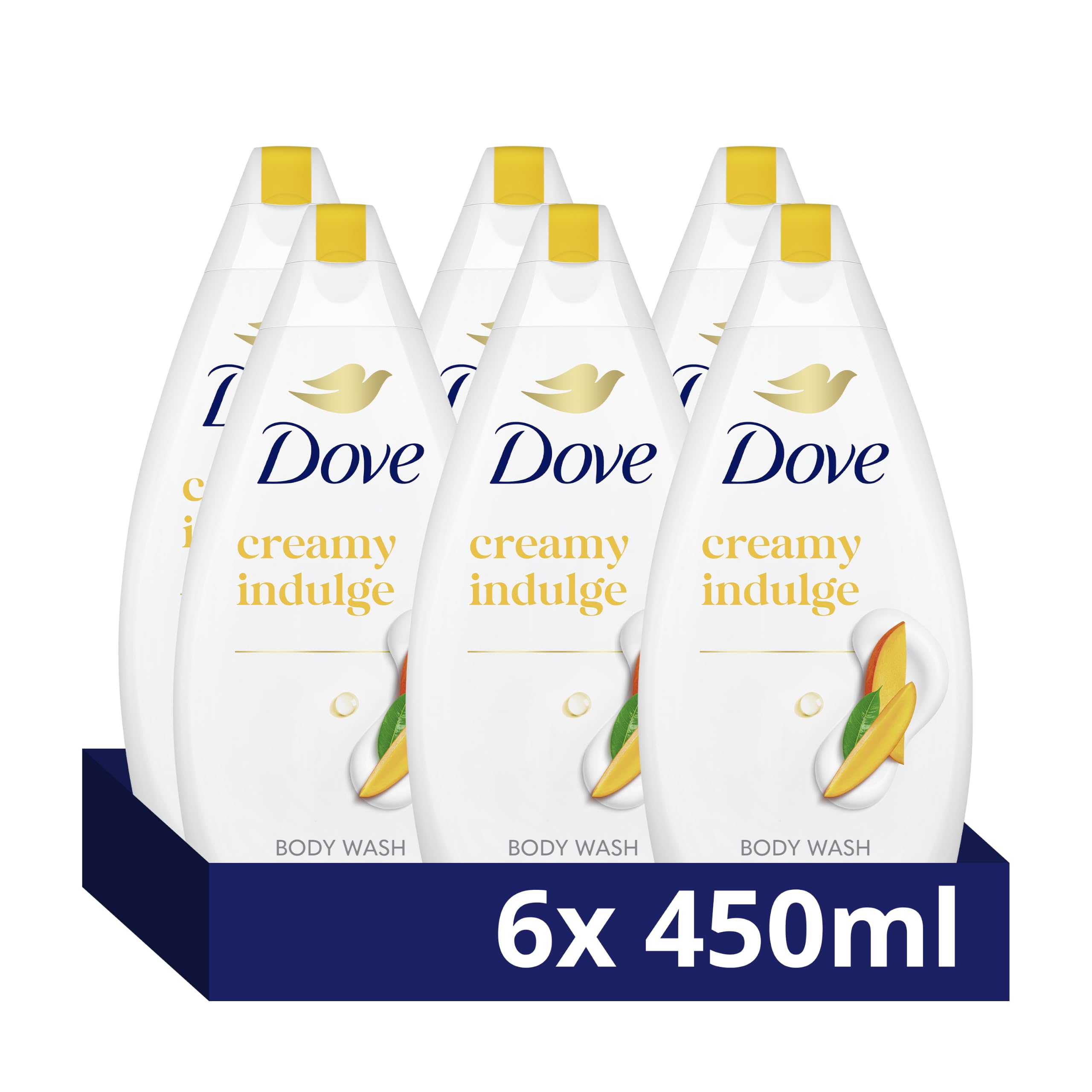 Dove Body Wash Creamy Indulge Moisturising Shower Gel, 450 ml