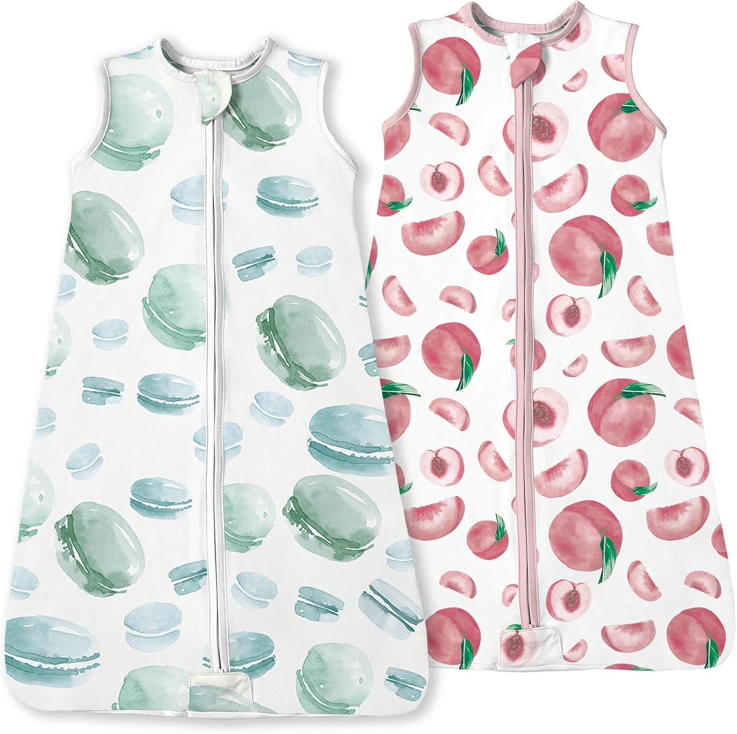 TOTBASIC Baby Sleep Sack 2Pack, Light & Soft UnisexBaby Wearable