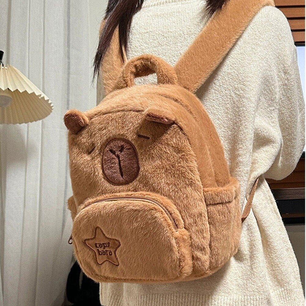 Borsa Ita Capybara Kawaii, Zaino E Tracolla Per Ragazze E Donne, Grande Capacità, Design Carino E Resistente