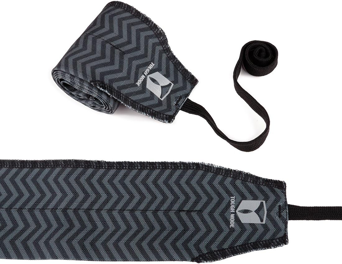 tough modeApparel Strength Wrist Wraps WOD Weightlifting Cross Training Support Workout Lifting Bodybuilding Gym