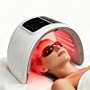 Red-Light-Beauty-Mask,LED Light Beauty for Face,7 Colors LED Face Mask Facial, LED Beauty Light with Spray Function,Skin Care Equipment at HomeFacial Skin Care Tool for Mask,Neck,Body