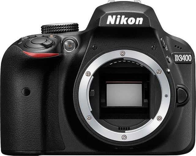 Nikon D3400 Body Only - DSLR Camera - Black