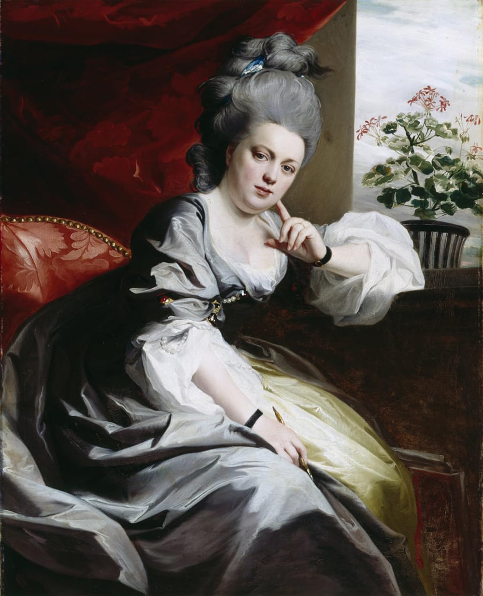 POSTERIIk Vintage Print Pop Art Landscape Artwork Mrs Clark Gayton by Singleton Copley Art Prints for Office Home Decor 60x90cm