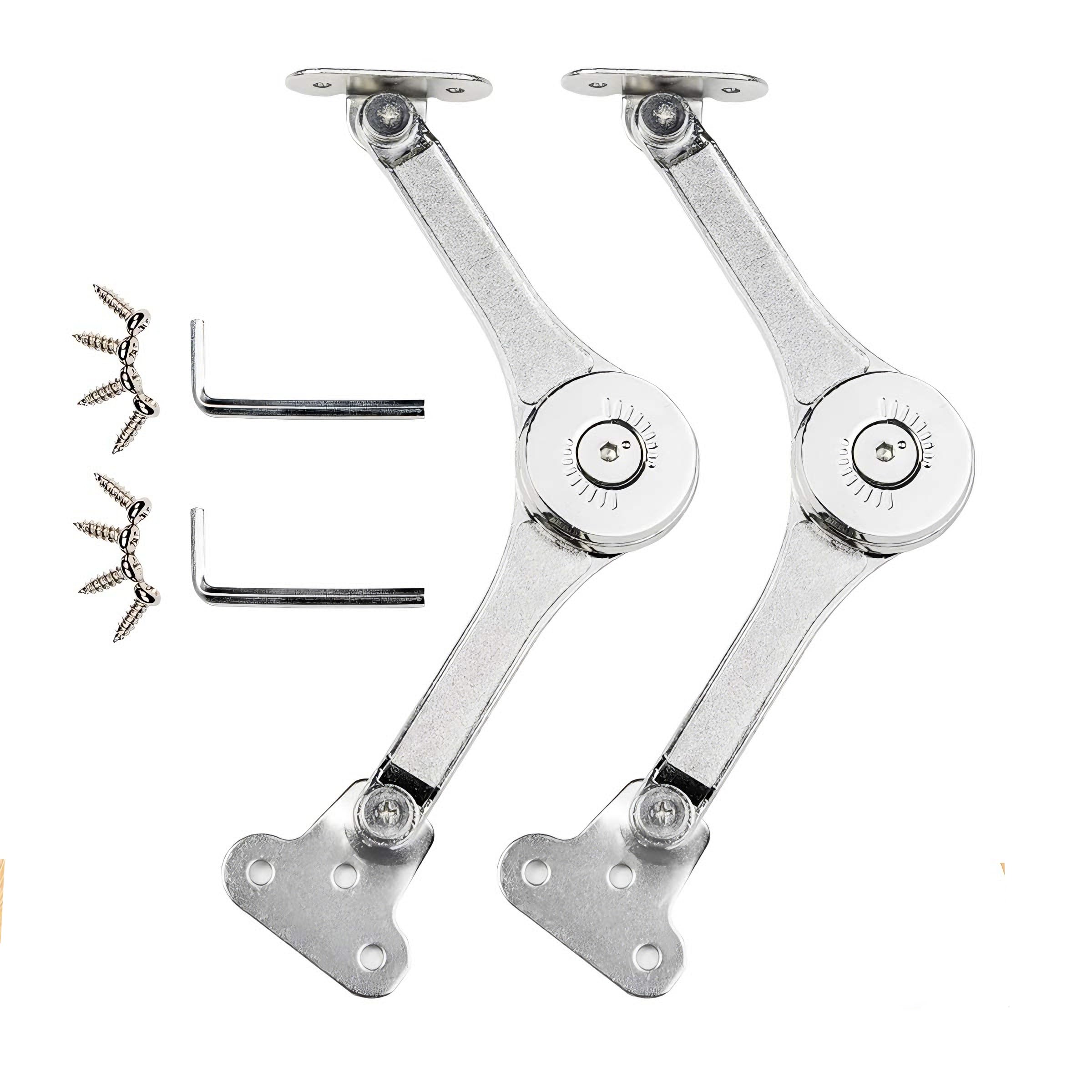 Cabinet Door Lift Stay Support Hinge Soft Close Damper Pack of 2