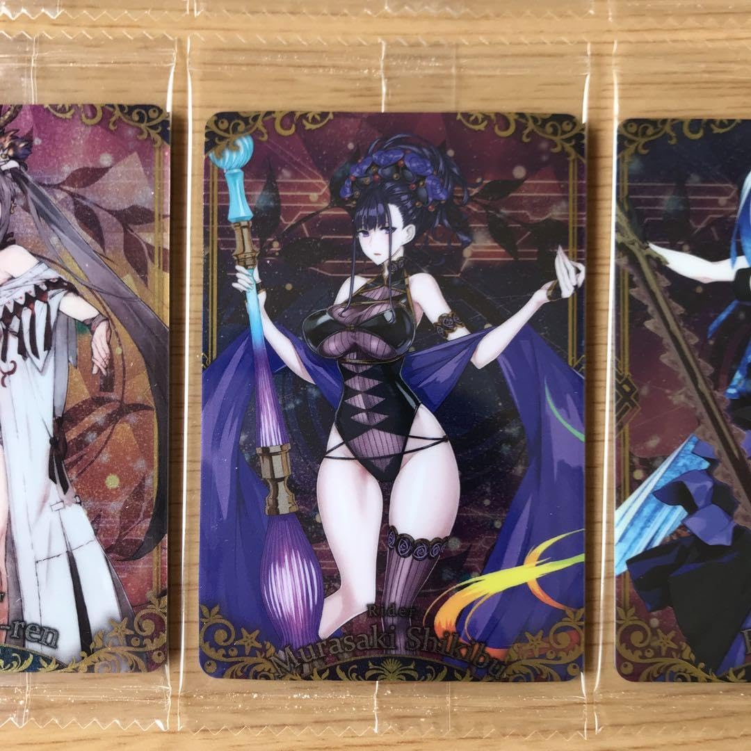 Fate FGO ウエハース カード R 紫式部 Amazon.co.jp: Fate Grand Order FGO ウエハース 紫式部など6種