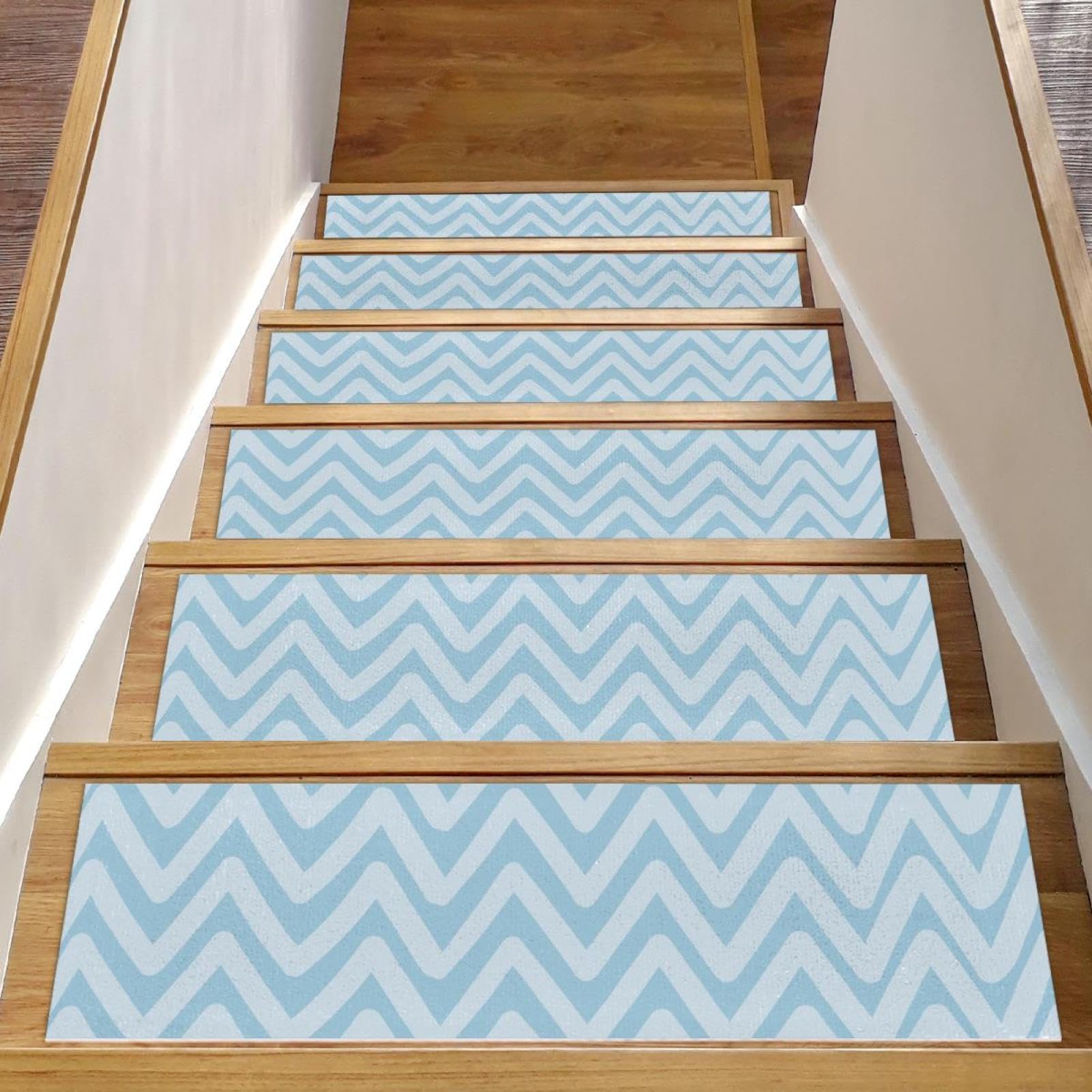 Alfombras para escaleras de madera antideslizantes que evitan caídas y ruidos