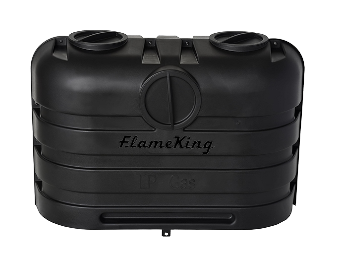 Flame King 双20LB液化气罐保护套 - 黑色