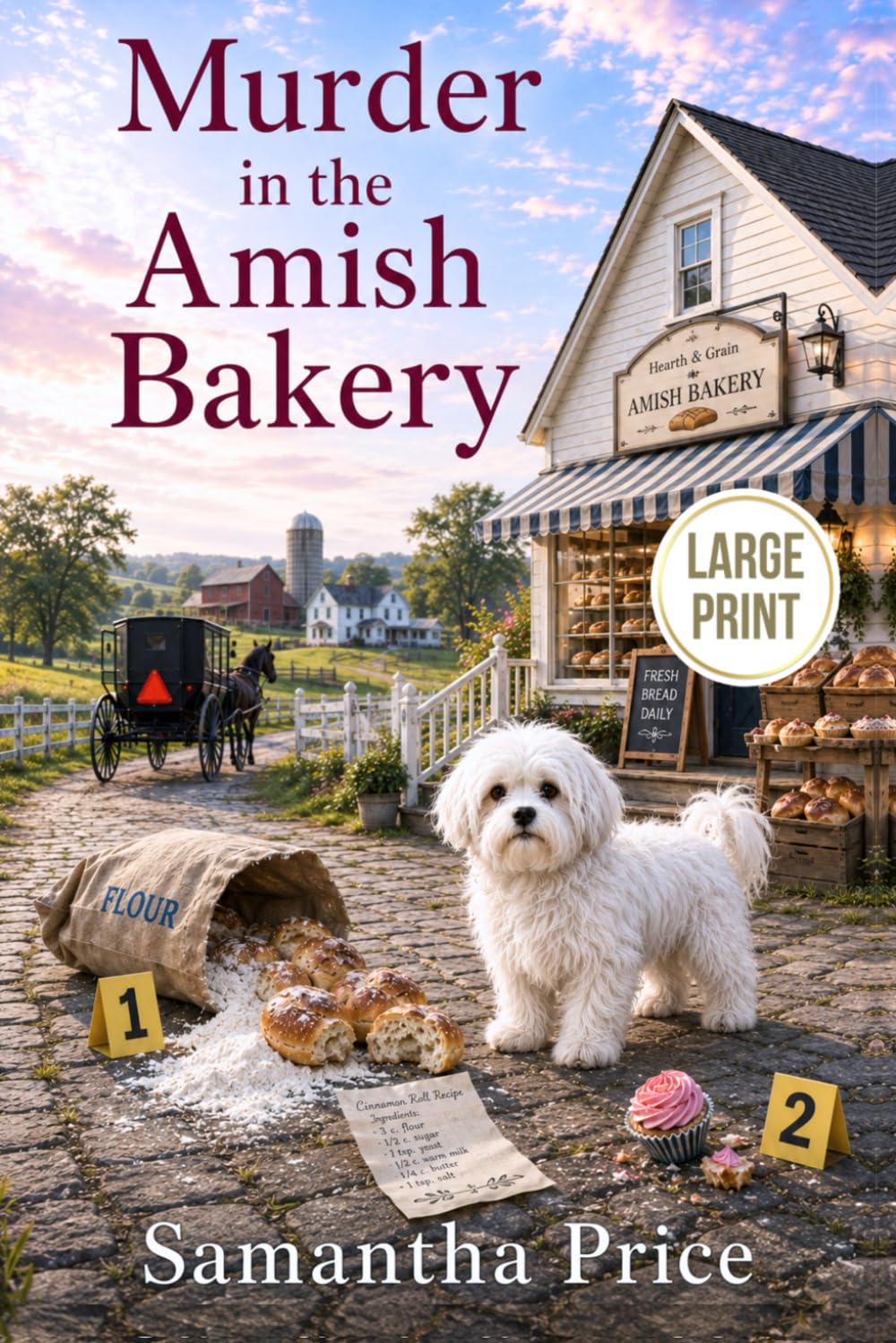 Murder in the Amish Bakery LARGE PRINT: An Amish Cozy Mystery: 3 (Ettie Smith Amish Cozy Mysteries - Large Print Editions)