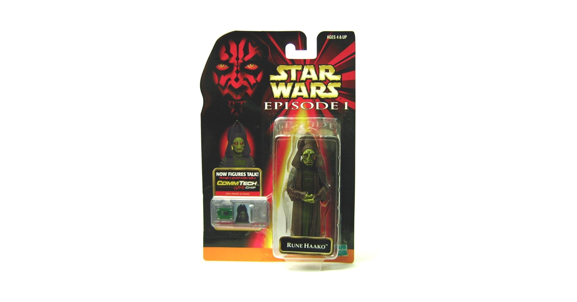 Amazon.com: Star Wars Episode 1 Rune Haako Action Figure