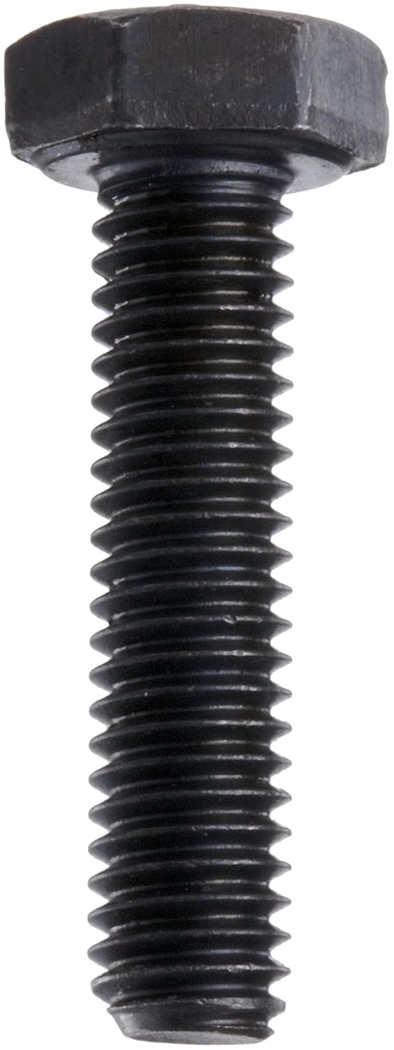Class 10.9 Steel Hex Bolt, Zinc Blue-Chromate Plated Finish, Hex Head, External Hex Drive, Meets DIN 931/ISO 898, 90mm Length, Partially Threaded, M6-1 Metric Coarse Threads, Imported (Pack of 50)