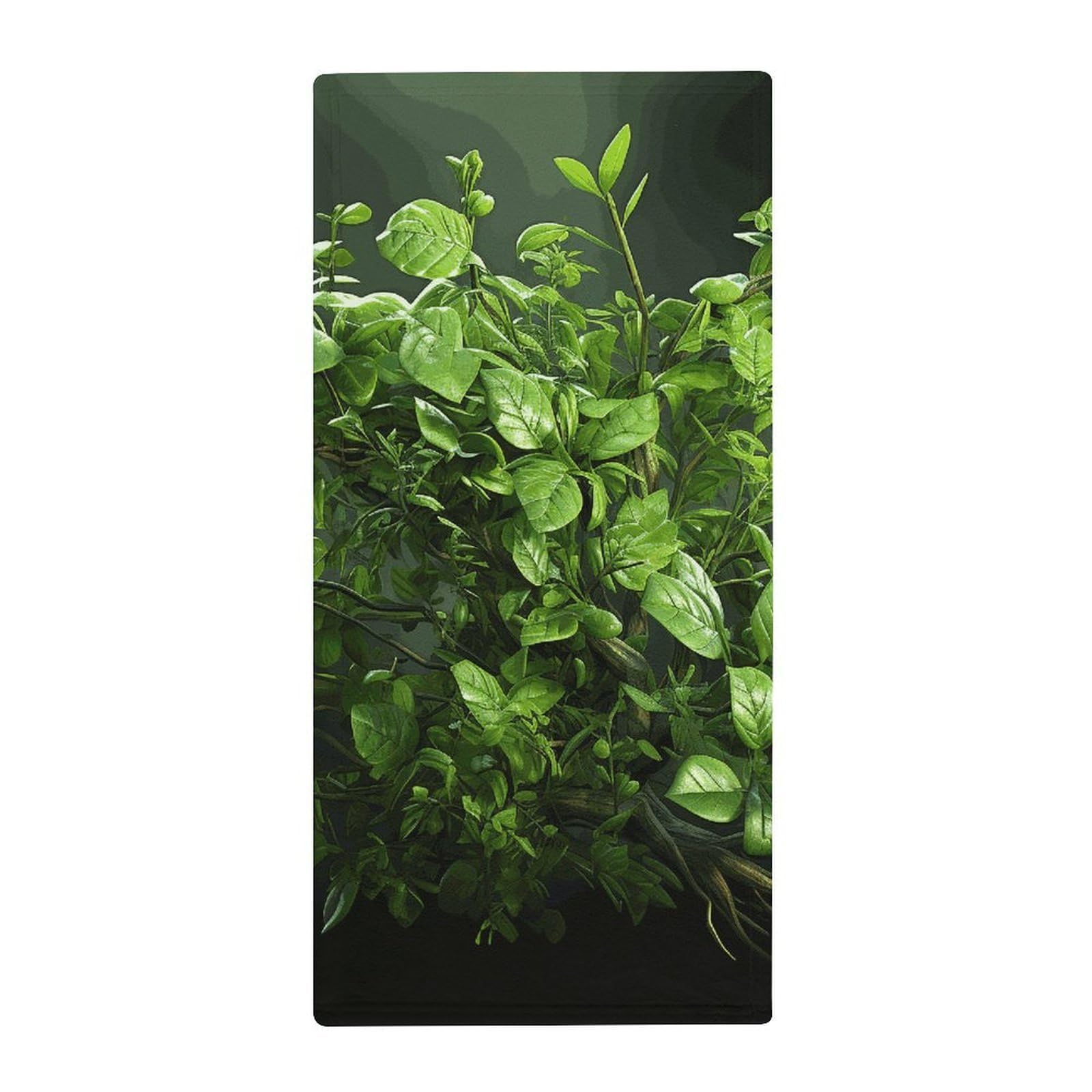 JTREHY Green Leaves Towel Soft Lightweight Microfiber Towel Highly Absorbent Quick Drying Towels Male and Female Premium Quality Perfect for Daily Use