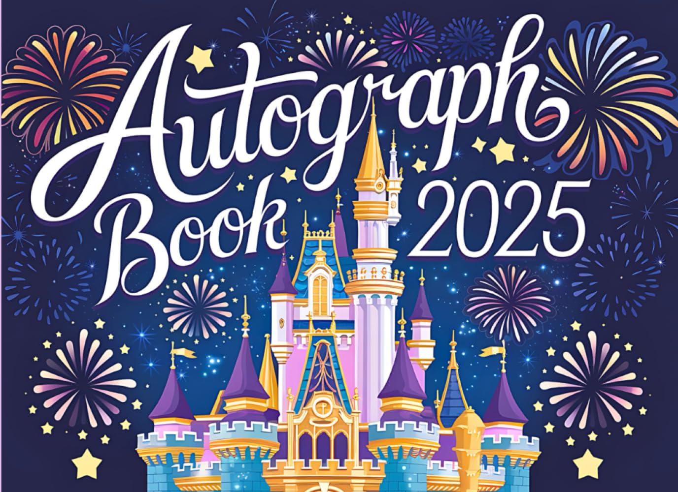 Autograph Book 2025: A Keepsake for Kids to Capture Signatures and Photos of Theme Park Adventures, Favorite Characters, Superheroes, and Family Members