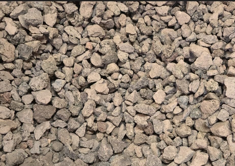 Der Naturstein Garten Lava Basalt Gemisch aus der Eifel 16/32 mm – Gartendekoration,...