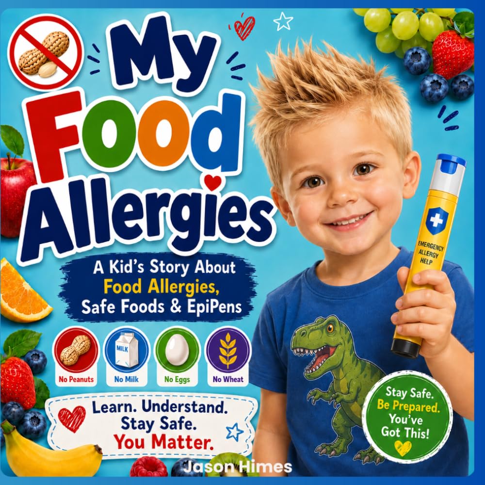 My Food Allergies: A Kid’s Story About Food Allergies, Safe Foods & EpiPens (Growing Up Brave)